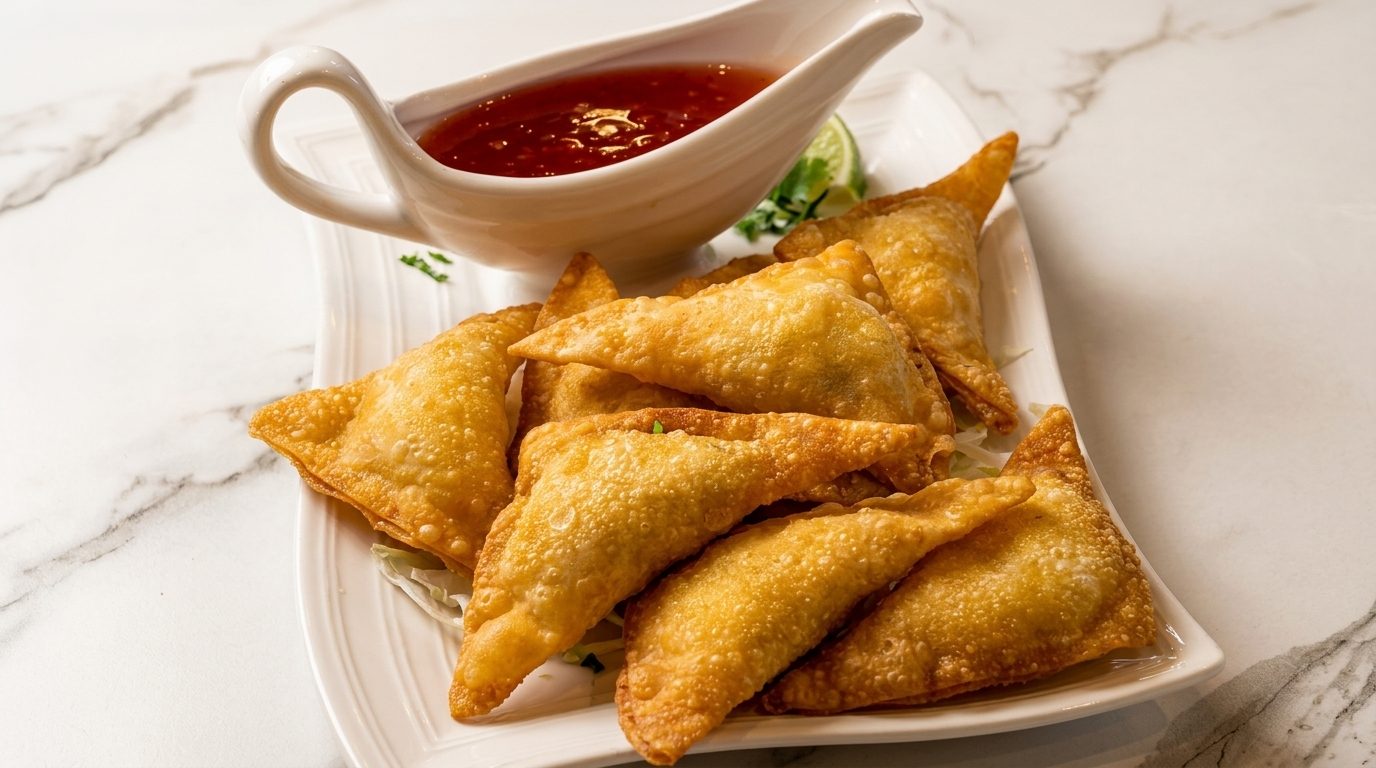 Golden Crisp Crab Rangoon
