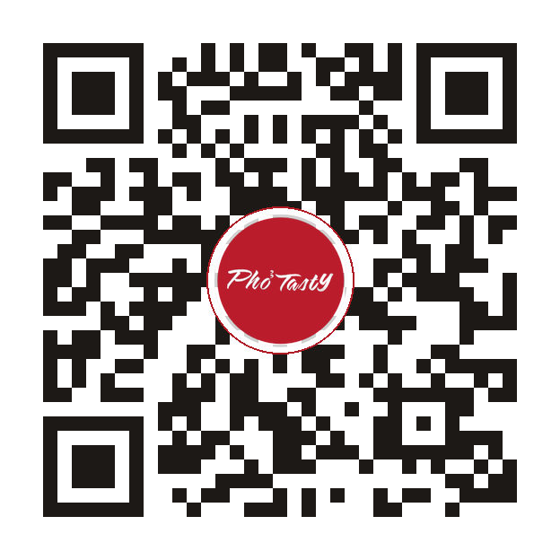 Scan QR Code to Visit Pho Tasty Website