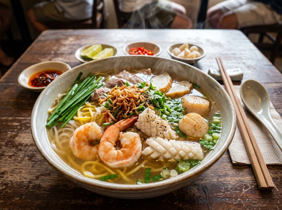Shrimp Noodle Soup